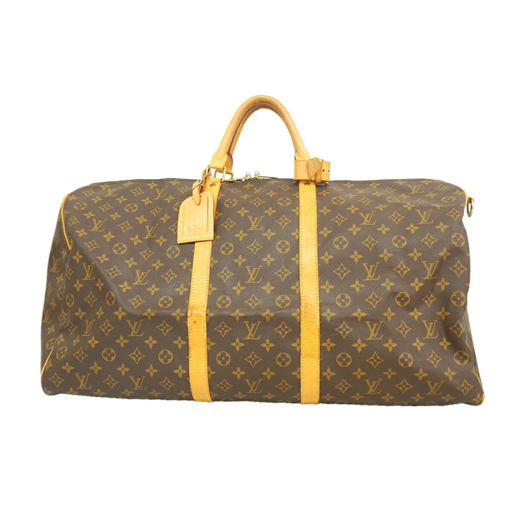Louis Vuitton Bags - Boston Monogram Keepall Bandoulière 60 M41412 Brown Men'...
